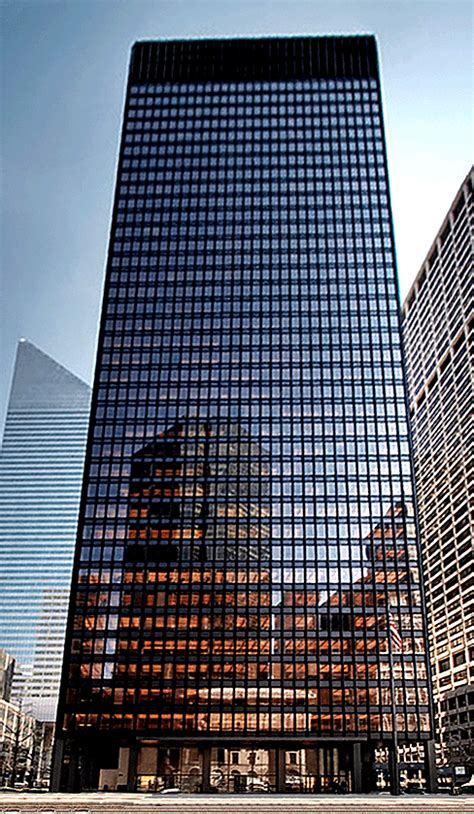 The Seagram Building Designed By Mies Van Der Rohe And Philip Johnson