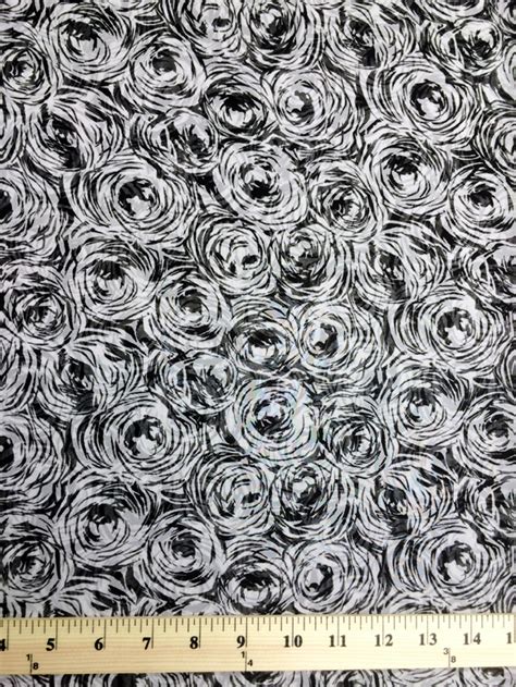printed silk chiffon fabric floral print ez 45001 1172