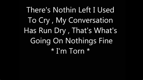 Torn One Direction Lyrics Youtube