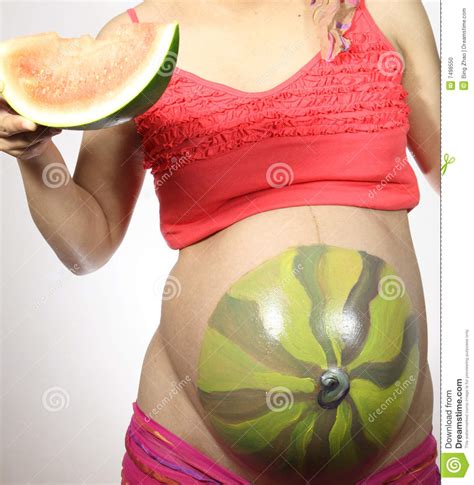 — scarlett johansson, star of the latest marvel movie … Pregnant Women To Eat Watermelon Stock Photo - Image: 7498550