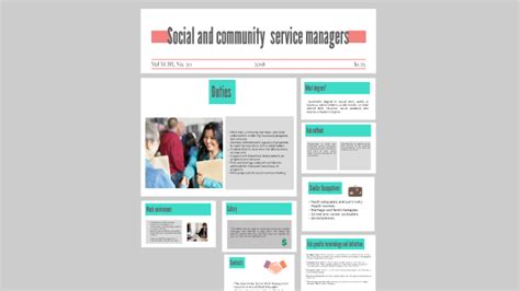 Social And Community Service Managers By