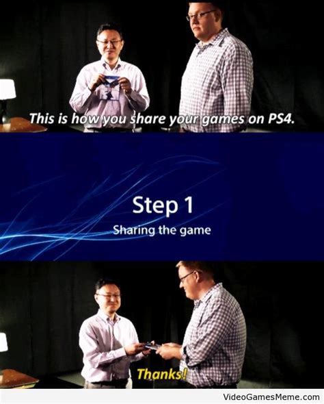 Sharing Games On The Ps4 Memessharing