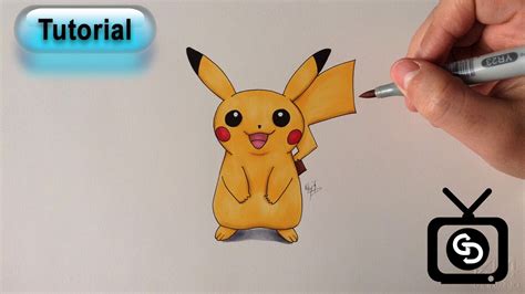 How To Draw Pikachu Step By Step Tutorial Youtube