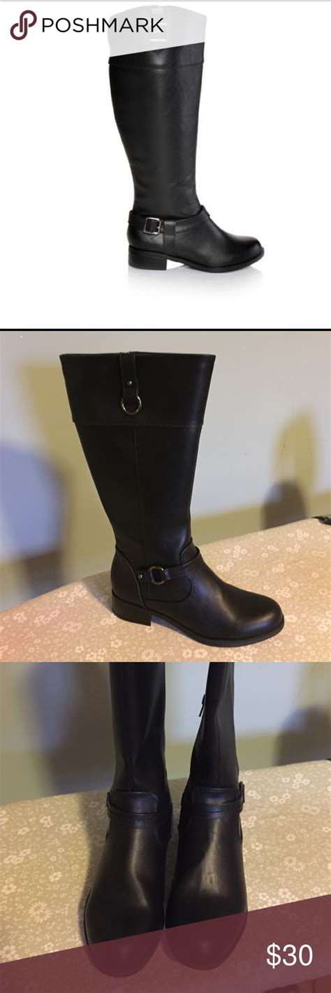 Solanz black boots size 8. New in box. | Black boots ...