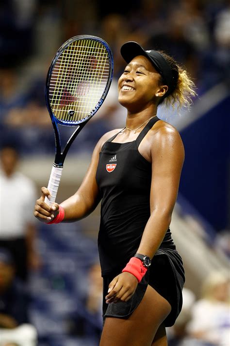 She is naomi osaka, born to a haitian father and a japanese mother on october 16, 1997, in osaka, japan. Naomi Osaka of Japan reacts during her women's singles ...