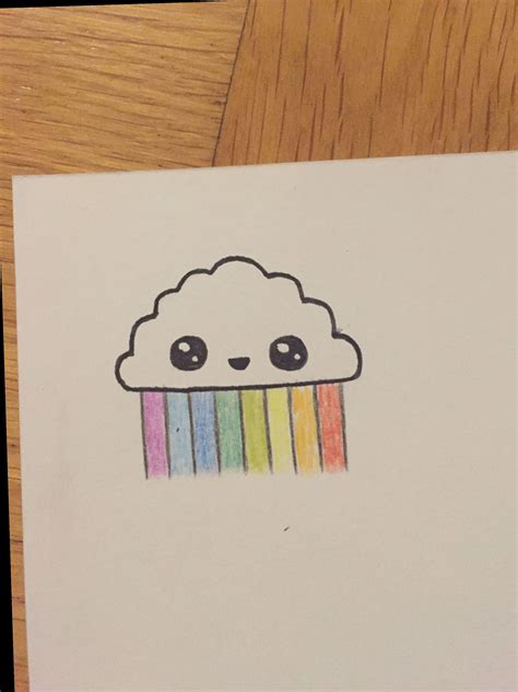Cute Doodles Easy Rainbow Rainbow Drawing Easy Drawings Cute