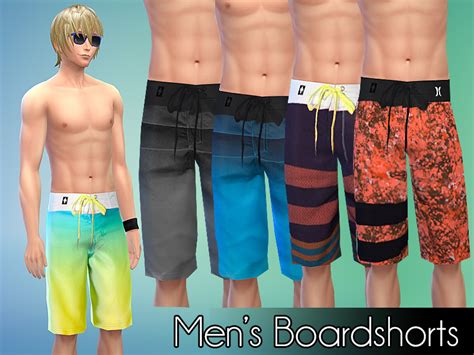 The Sims Resource Mens Boardshorts