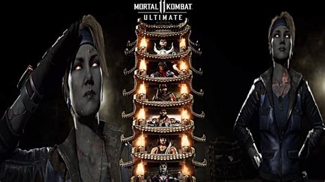 Mortal Kombat 11 Sonya Blade Kiss Of Death Klassic Tower On Very