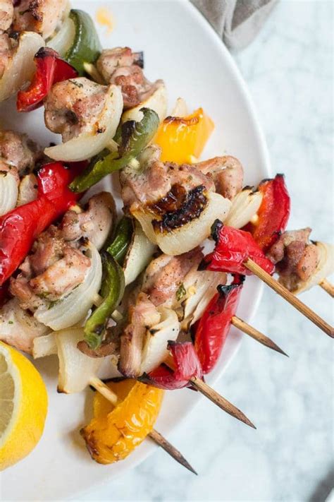 Baked Chicken Kabobs In The Oven Gluten Free And Dairy Free