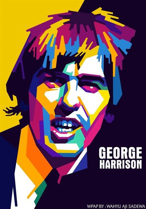 George Harrison 2 By Lastassassin Pop Art Posters Poster Art Poster