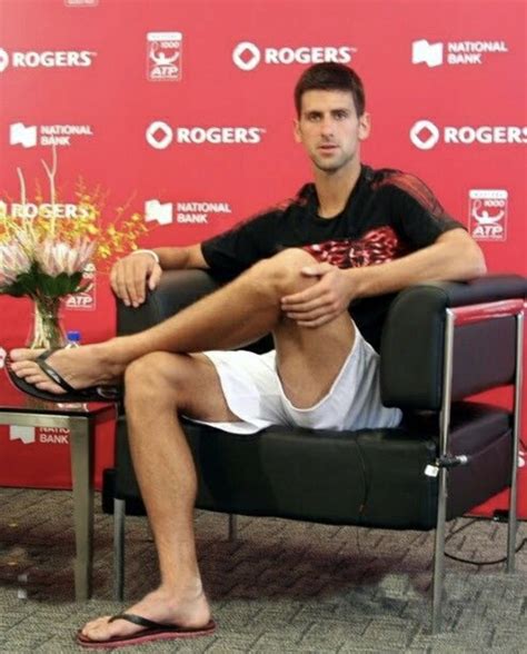 Novak Djokovics Feet