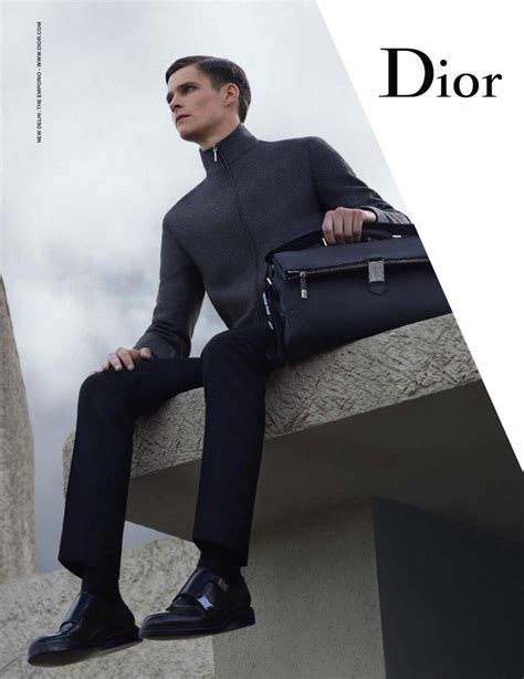 Dior Homme Fw 2013 14 Ad Campaign Gnitide Editing Fashion
