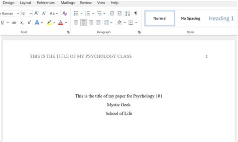 How To Format Apa Style In Microsoft Word