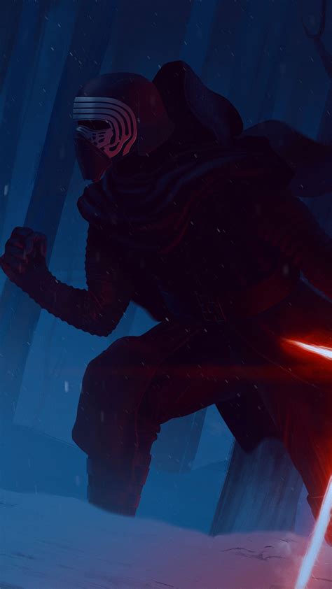 1080x1920 Kylo Ren Star Wars Movies Hd Behance Artwork Artist For