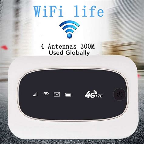 4g Lte Cat4 150m Unlocked Mobile Mifis Portable Hotspot Wireless Wifi