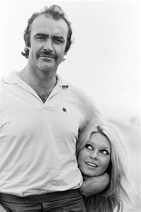 Bb180 Bardot Headlock Iconic Images Sean Connery Brigitte Bardot