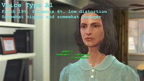Fallout 4 Mod Higher Female Protagonist Voice 2015 11 12 Youtube