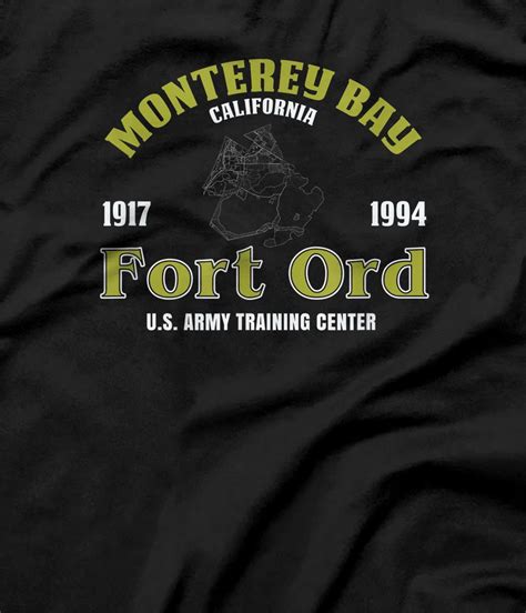 Personalized Fort Ord Monterey Bay T Shirt All Star Shirt