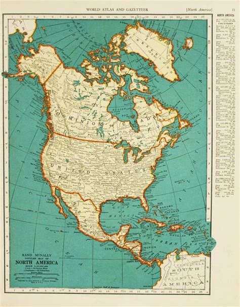 Find the perfect usa map stock photo. Antique maps, North America map circa 1935. Discover our ...