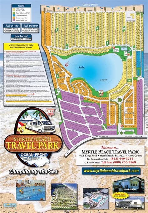 Myrtle Beach State Park Camping Map Plantations Daily Idea