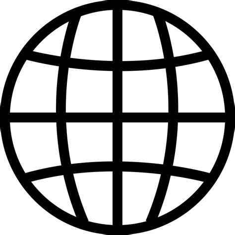 Transparent Grid Globe Globe Earth Grid Globe Transparent Background