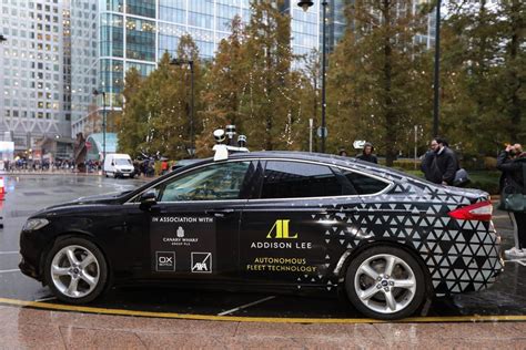 Addison Lee Launches Self Driving Taxi Trials In Canary Wharf Cityam