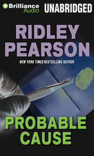Probable Cause By Ridley Pearson Patrick Lawlor Audiobook Cd
