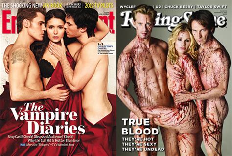 Omg Cover Wars Vampire Diaries Vs True Blood Omg Blog
