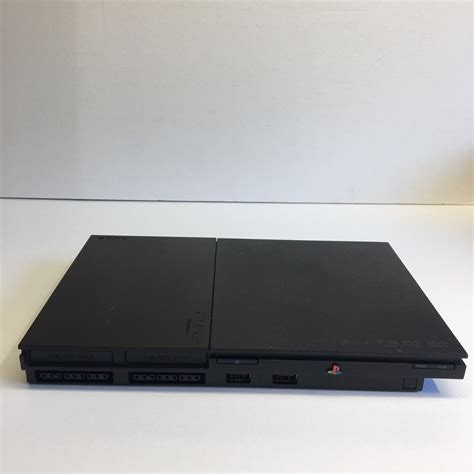 Sony Playstation 2 Slim Console Only Scph 90001 Ps2 Black On Ebay