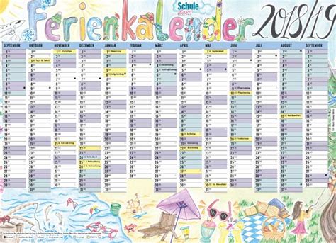Ferienkalender in verschiedenen ansichten verfügbar. Printline Jahresplaner 2021 Schulferien Bayern / Kalender 2021 Bayern: Ferien, Feiertage, PDF ...