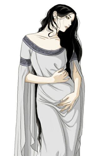 Maybella Merandus Née Rhis Anime Pregnant Fantasy Character Design Character Art