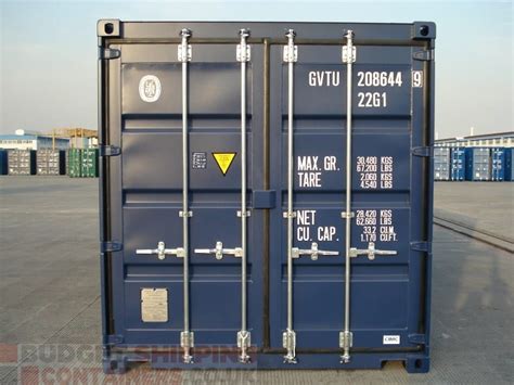 Shipping Container Iso Codes