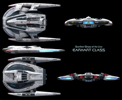 Earhart Class Starship High Resolution By Enethrin On Deviantart Star