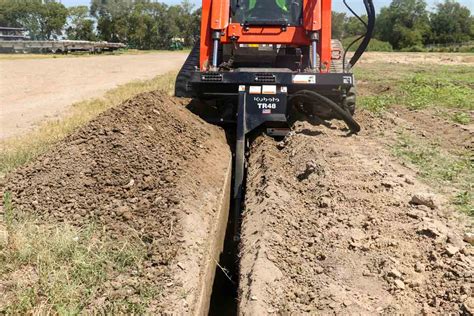 Operational Tips For Skid Steer And Track Loader Trencher Attachments
