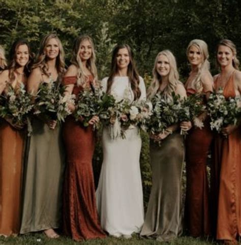 Stunning Fall Bridesmaid Dresses