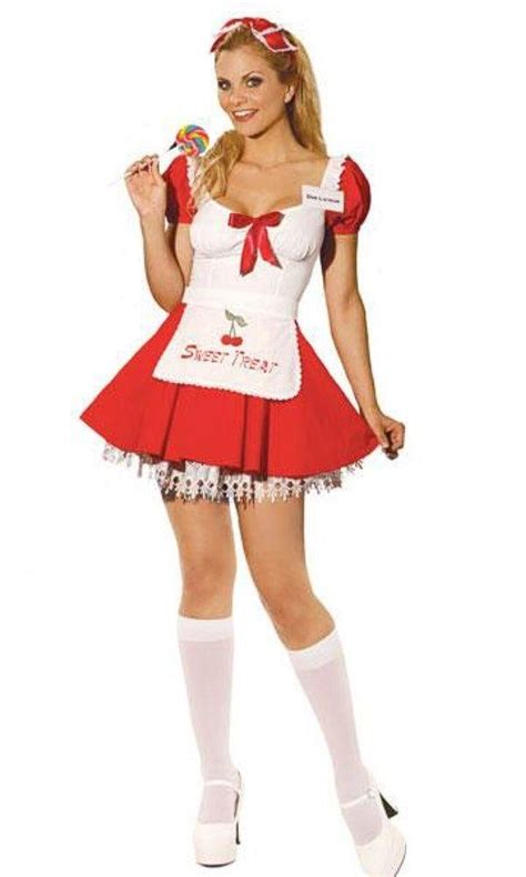 Sweet Treat Candy Girl Sexy Ladies Adult Costume Medium 6 10 Ebay