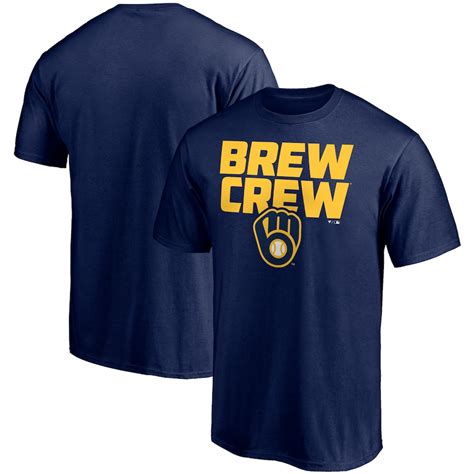 Mens Fanatics Branded Navy Milwaukee Brewers Brew Crew Hometown