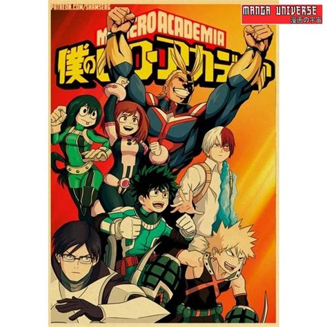 Poster My Hero Academia 2 Manga Universe