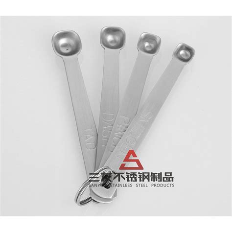 Stainless Steel Measuring Spoon Set Sy 105 Sanyou Stainless Steel