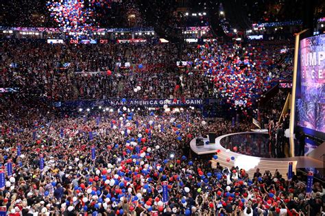 Photographs From The Final Day Of The Republican Convention The New York Times