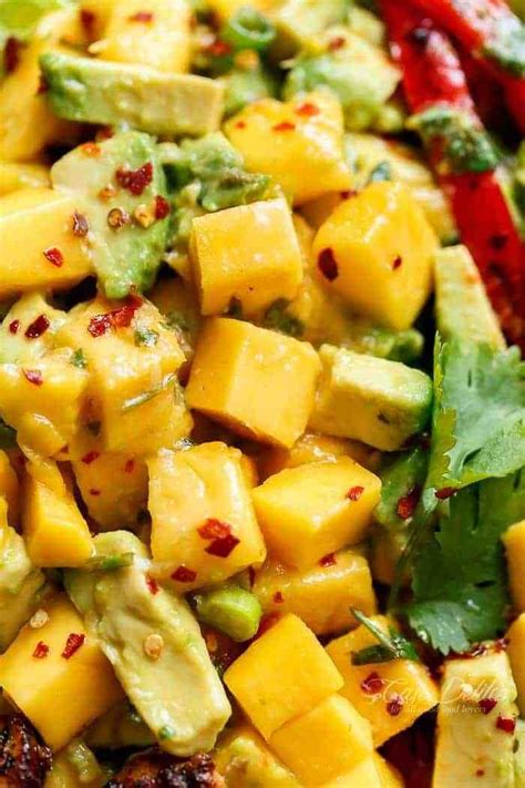 Add the chicken with half the mango mixture to a plastic bag, and rub to coat the chicken with the mango puree. Cilantro Lime Chicken Salad And Mango Salsa | https ...