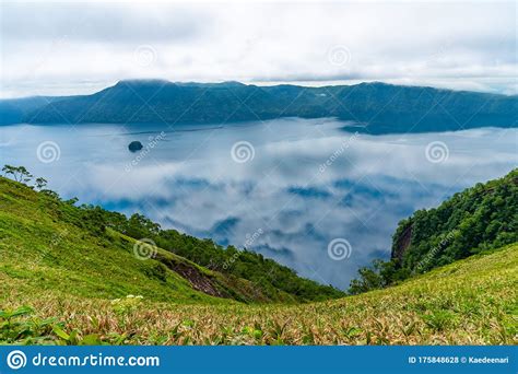 Lake Mashu Akan Mashu National Park Hokkaido Japan Stock Photo