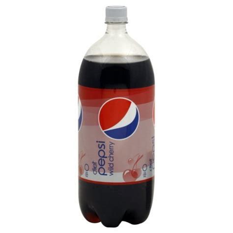 Pepsi Soda Diet Wild Cherry 2 Liter Pack Of 4 Soft Drinks