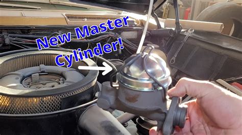 Master Cylinder And Brake Bleeding On The 1965 Buick Riviera Youtube