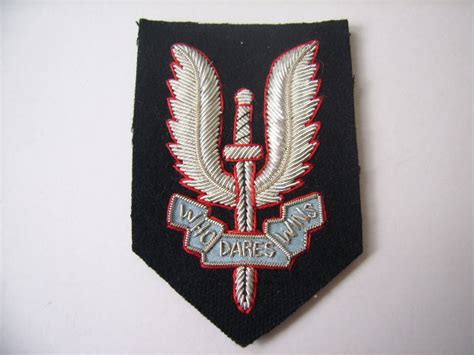 Sas Beret Type Blazer Badge Elliott Military