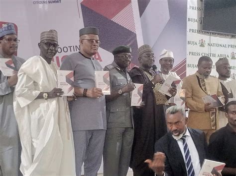 Nipr Unveils Citizens Summit Report Advocates United Nigeria