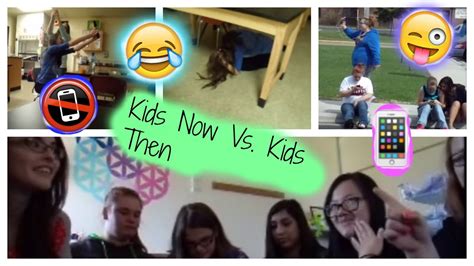 Kids Then Vs Kids Now Youtube