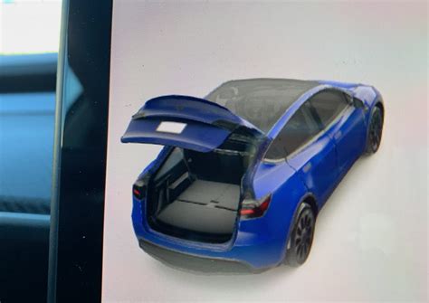 Tesla Model Y 7 Seat Config Front Facing Third Row Suggested By In Car