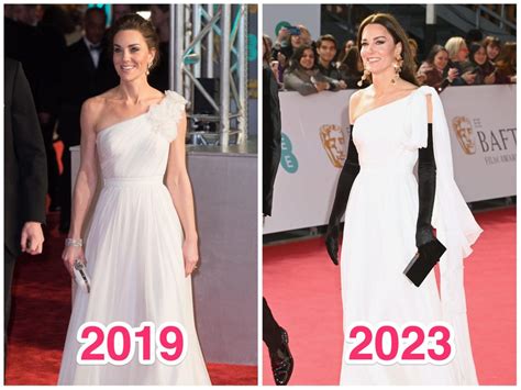Kate Middleton Attended The Baftas In A Designer Ballgown That She Previously Wore To The Same