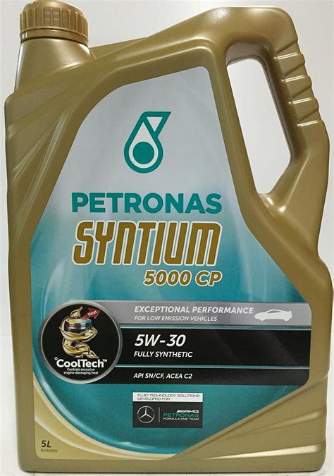 Petronas Syntium 5000 Cp 5w30 Fully Synthetic Motor Car Engine Oil 4l 4